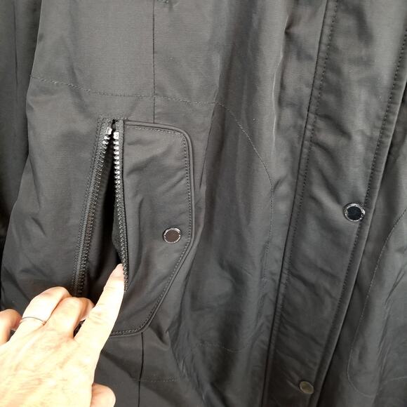 1 Madison Expedition Heritage Collection Women's Black Parka Long Coat Size XXL - Picture 6 of 11